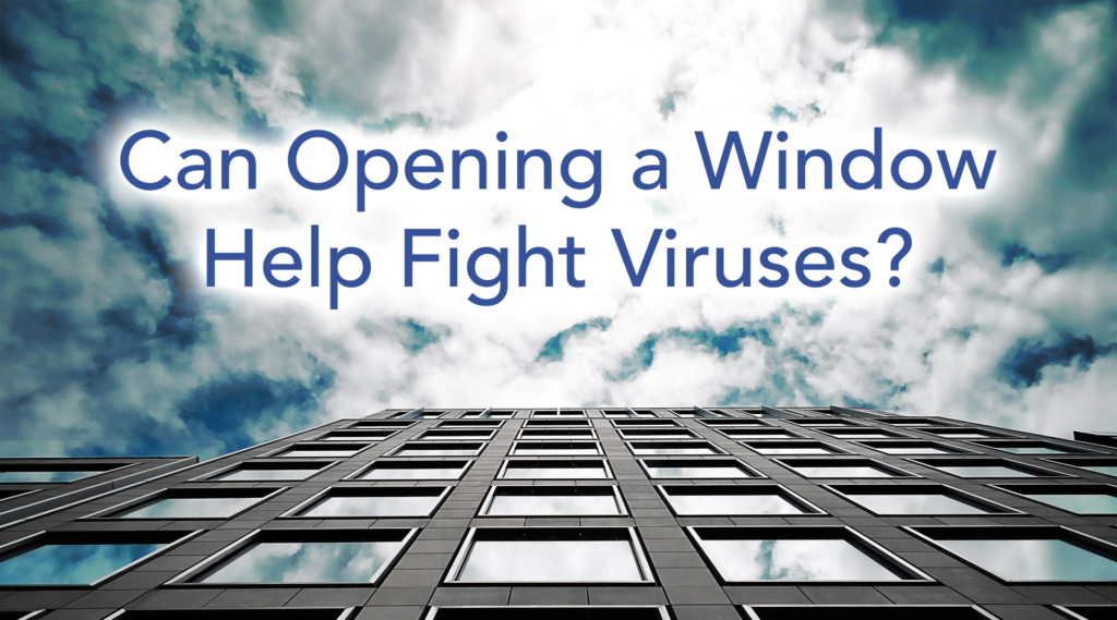 Can open window fight protect from COVID-19 coronavirus transmission