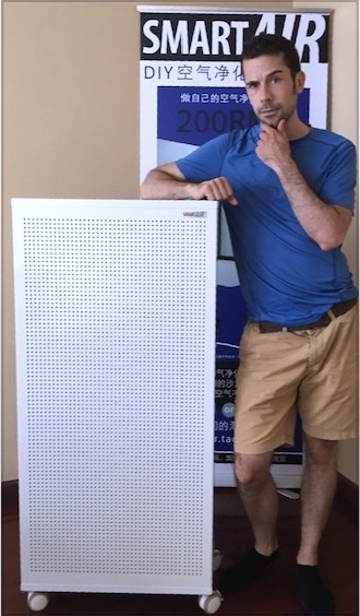 Thomas and the Blast air purifier