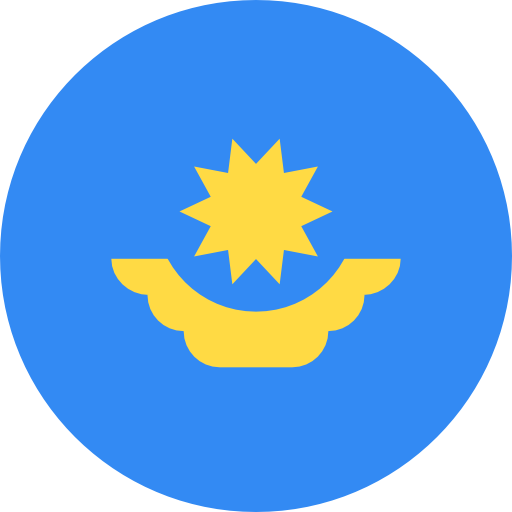 Kazakhstan Flag