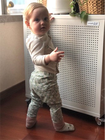 Protect Babies from air pollution with Smart Air air purifier
