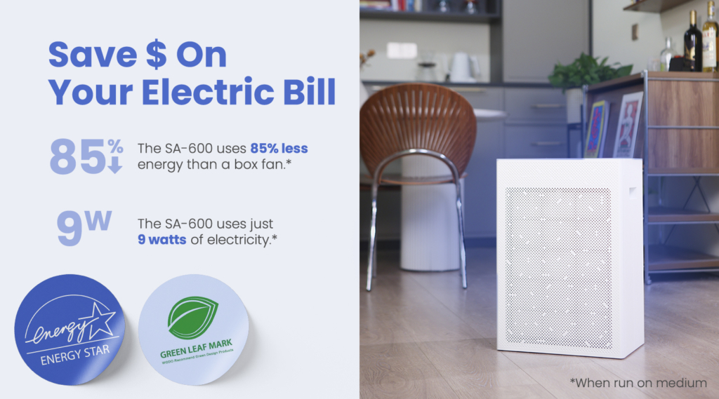 SA600 woth energy star and green leaf mark