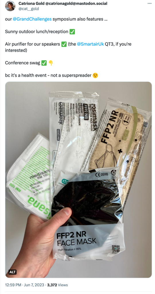 N95 face masks
