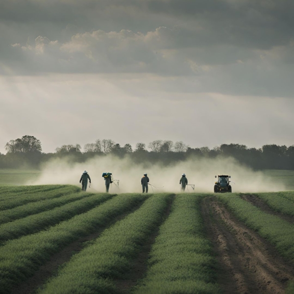 The excessive use of chemical fertilizers and pesticides in Indian 