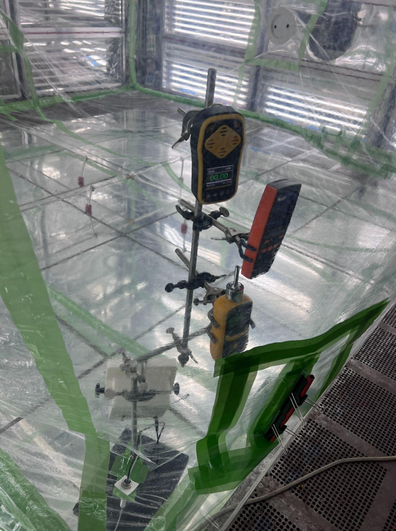 ozone monitors in tests