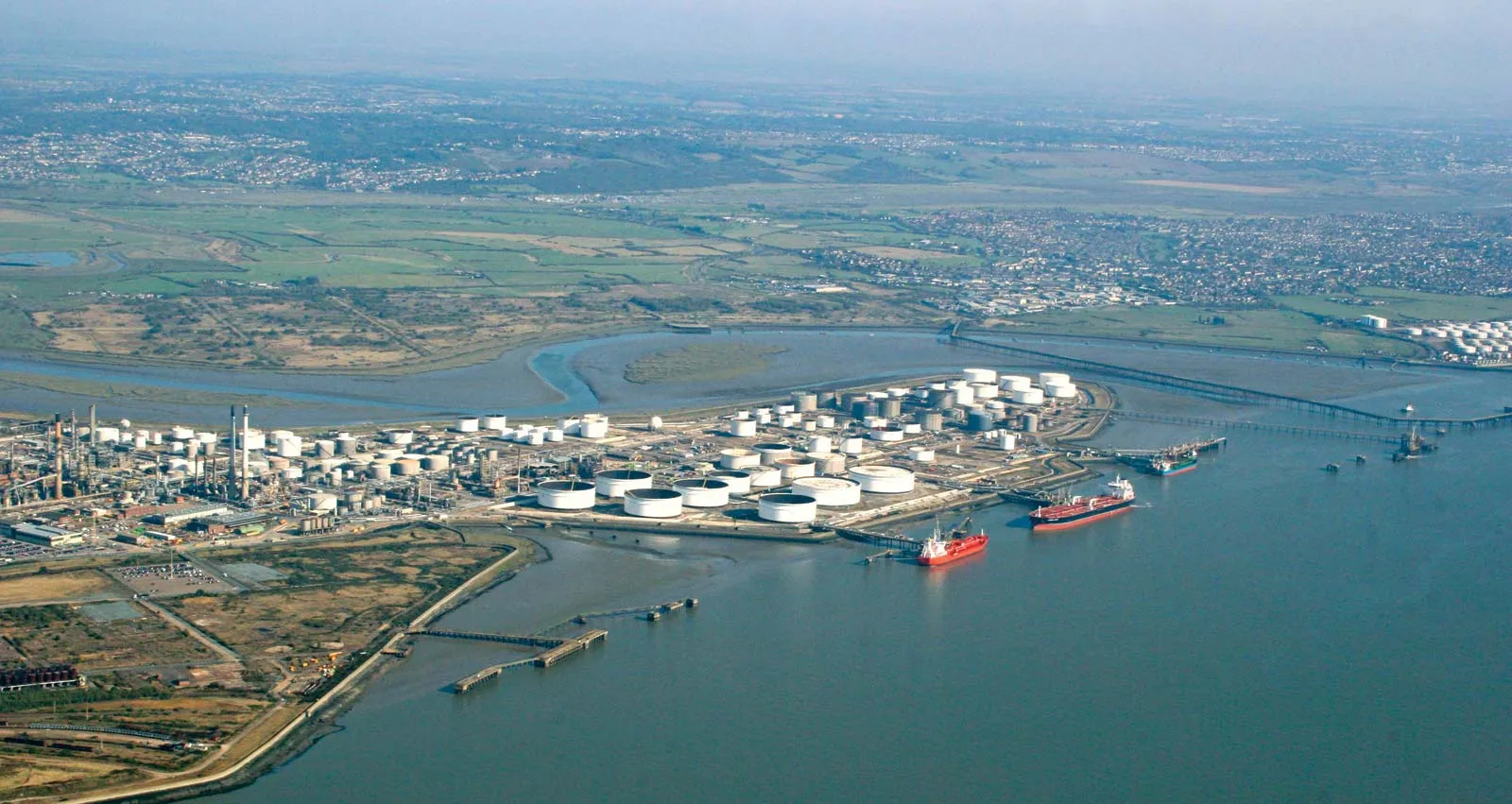 Thurrock, most polluted cities in the UK