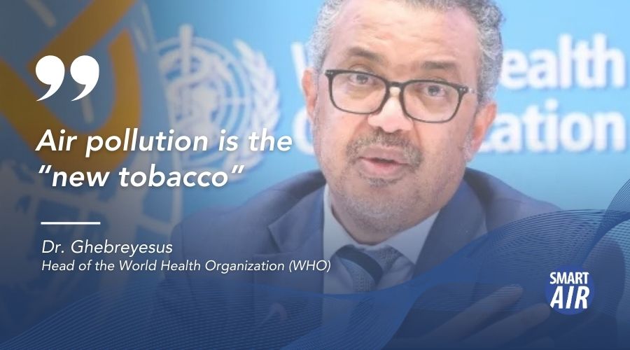 Air pollution is the new tobacco.