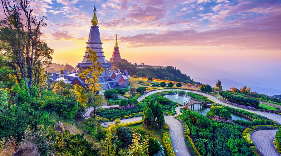 Chiang Mai, one of the least polluted cities in Thailand