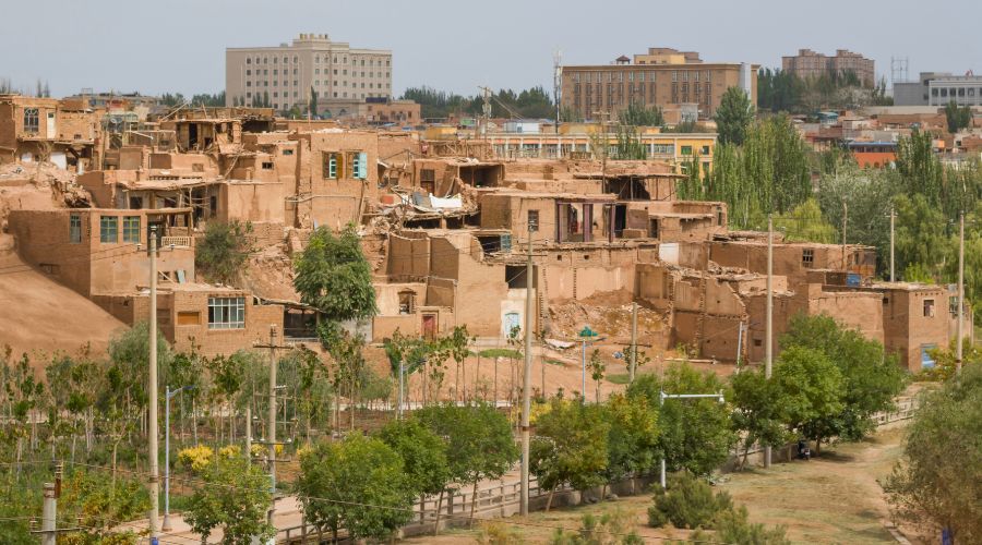 Kashgar Prefecture, one of the most polluted cities in China