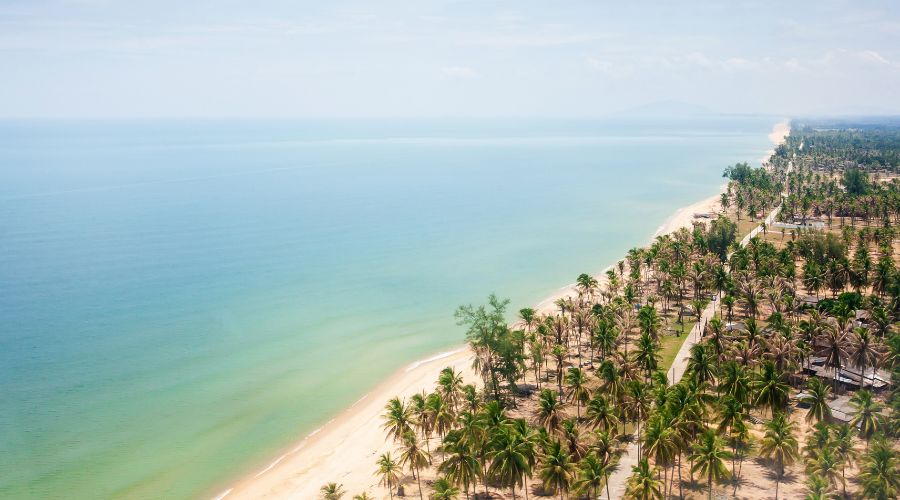 Narathiwat, one of the least polluted cities in Thailand