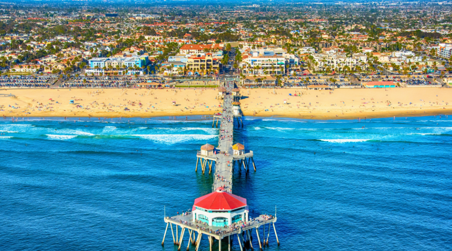 Huntington Beach, one of the worst AQI cities in USA
