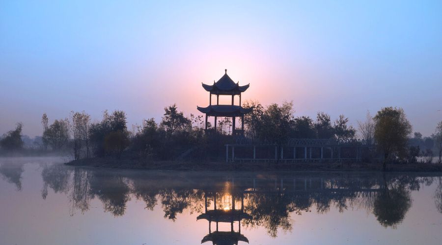 Wujiaqu, one of the most polluted cities in China