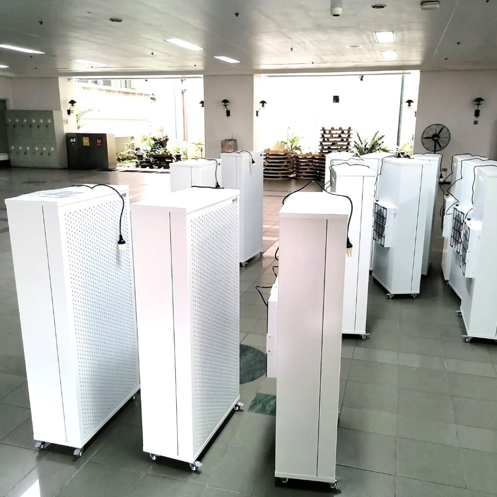 The Blast air purifier in schools and universities