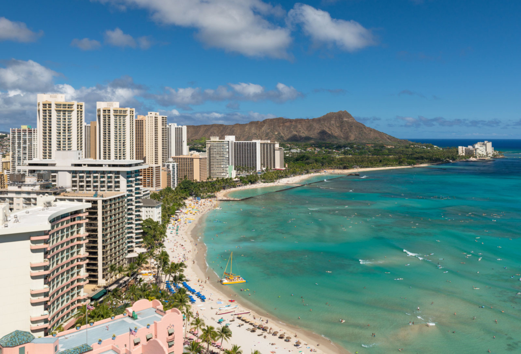 Honolulu liegt auf Platz 10 der am wenigsten verschmutzen Städte