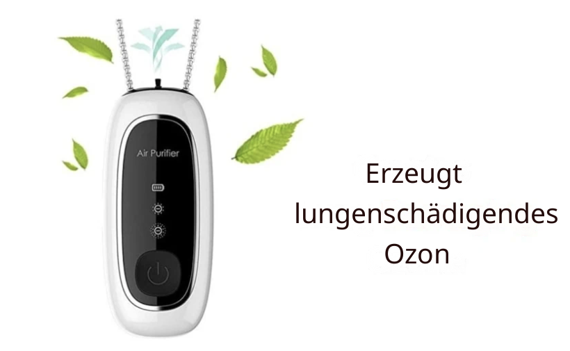 erzeugen lungenschädigendes Ozon