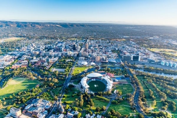 Adelaide est classée au 17ème rang des villes les moins polluées du monde.