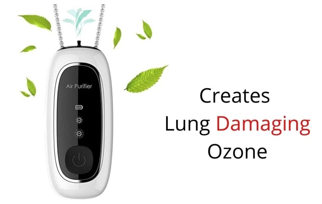 Les ioniseurs portables produisent de l'ozone nocif