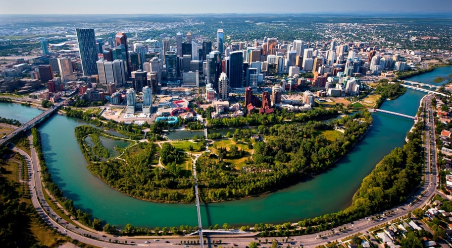 Calgary Canada one of least polluted cities in the world