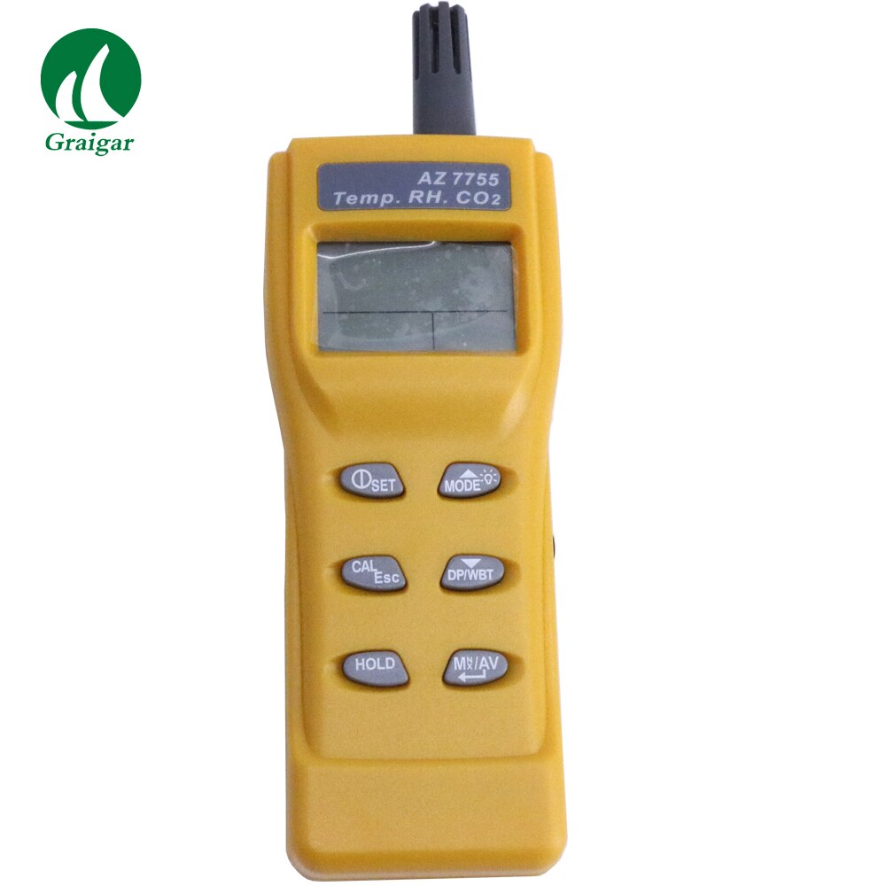 Précision du moniteur de CO2 AZ 7755