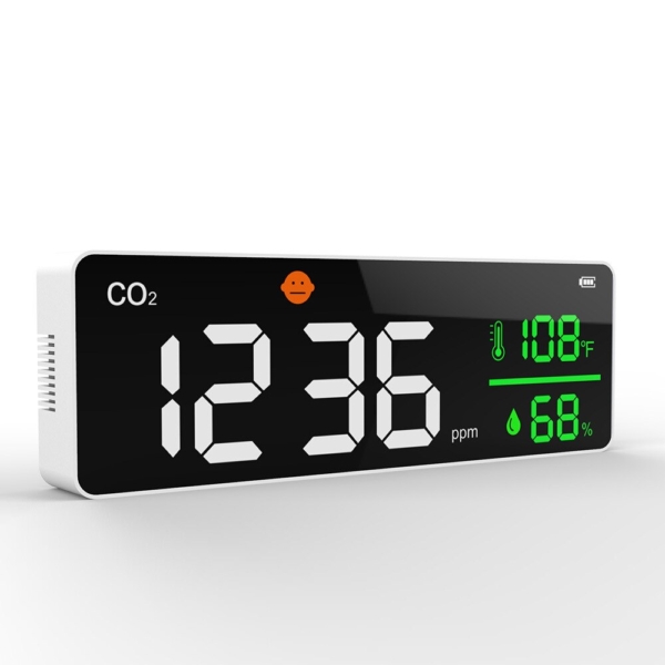 Précision du moniteur de CO2 DM1306
