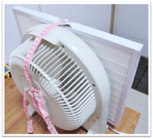 Homemade air purifier