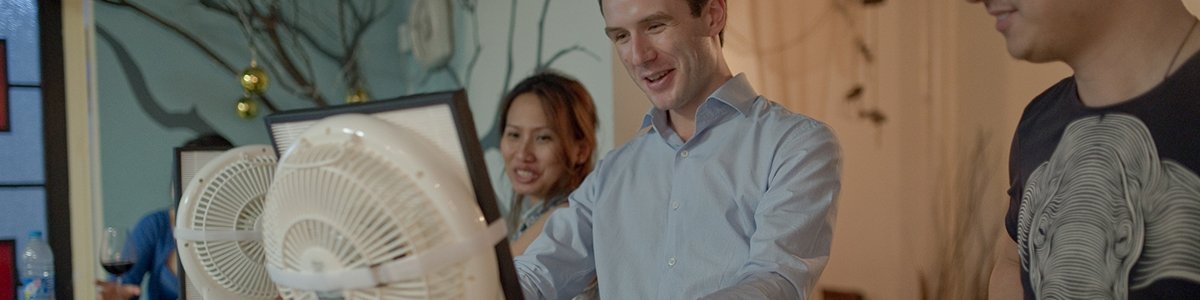 DIY air purifier workshop