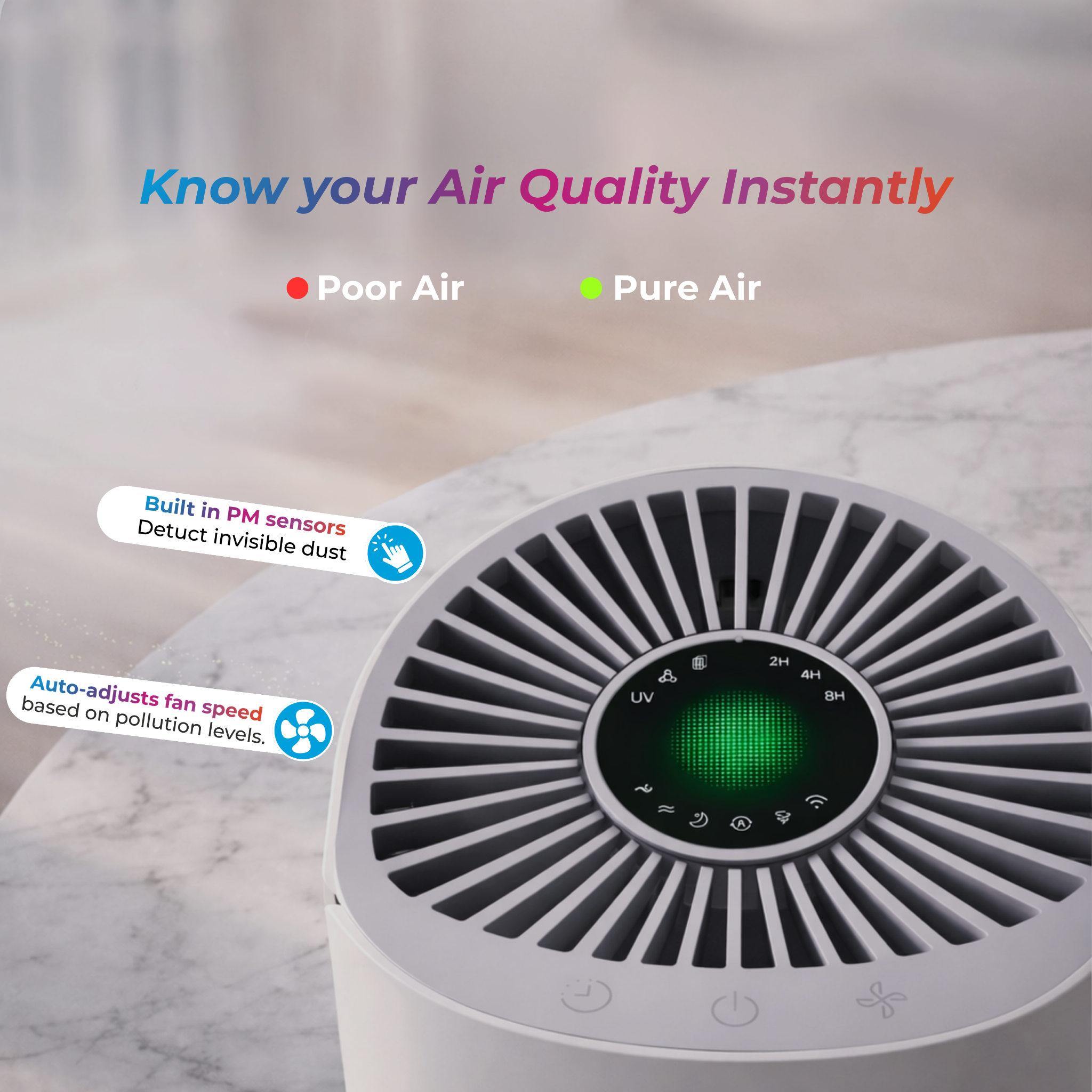 Nippo Airvue L301 Smart Air Purifier - Image 8