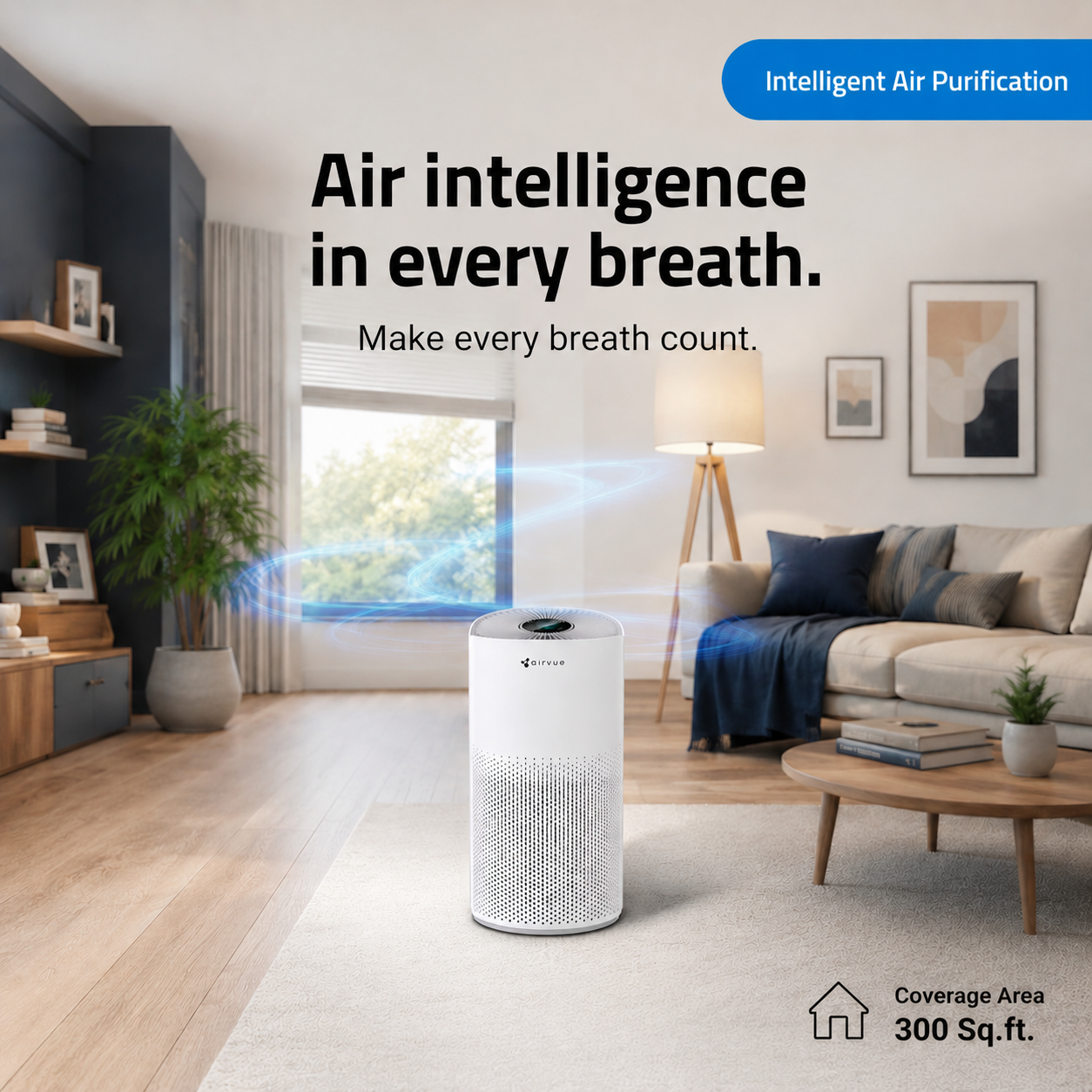 Nippo Airvue L301 Smart Air Purifier - Image 4