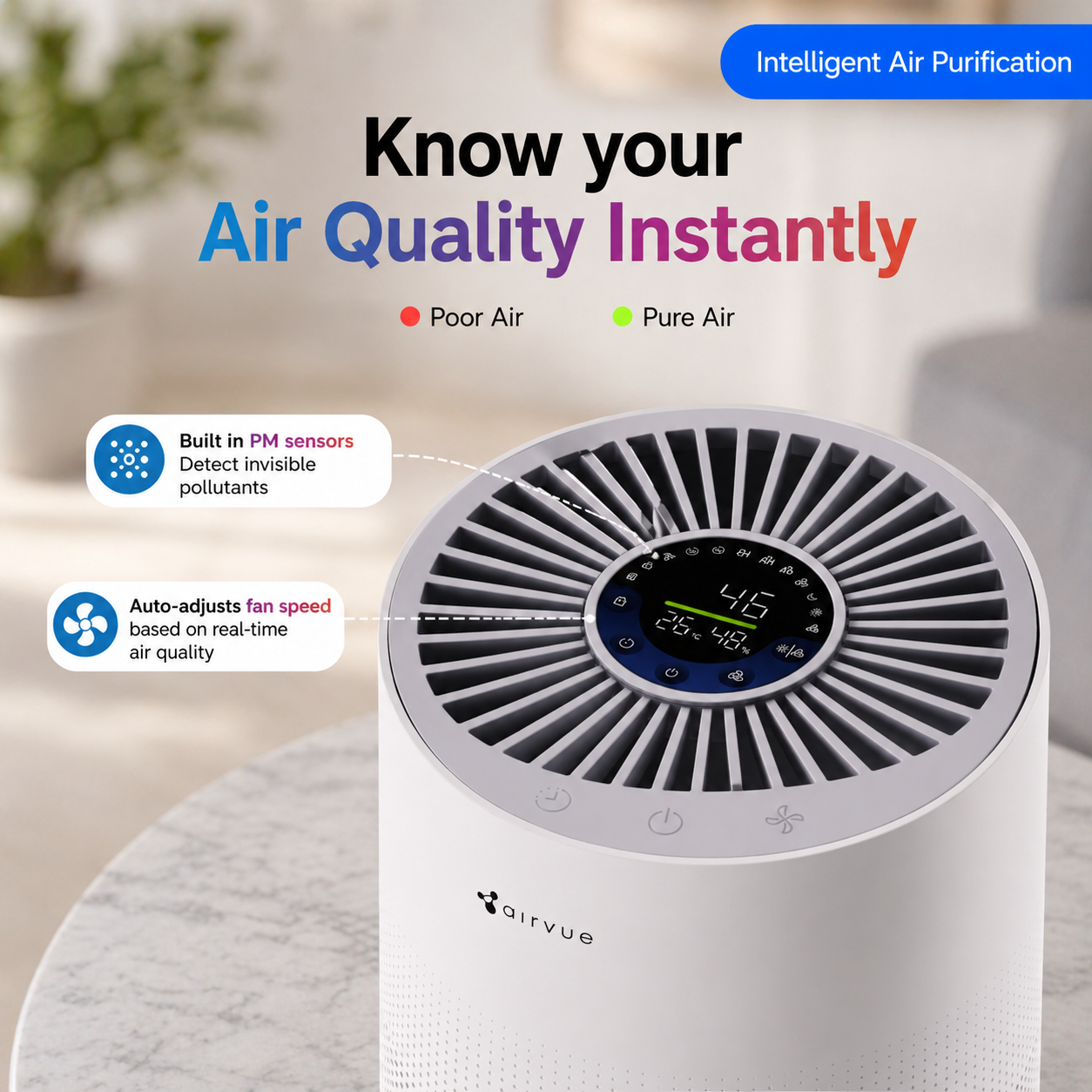 Nippo Airvue L601 Smart Air Purifier - Image 8